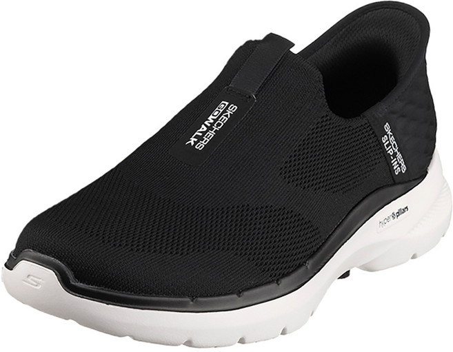 SKECHERS 男款Go Walk 6免綁帶運動鞋 SP0MWCEY31