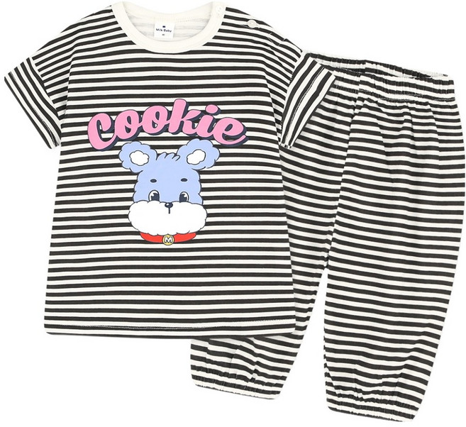 MilkBaby 아동용 프렌즈 베베 상하의 세트