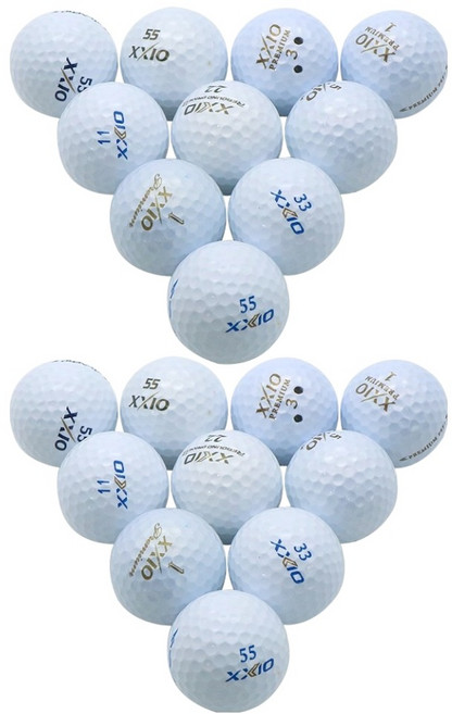 던롭 젝시오 유니크에픽 골프공 로스트볼 A+ 42.67mm 20p 세트, 1세트, 20개입, 화이트