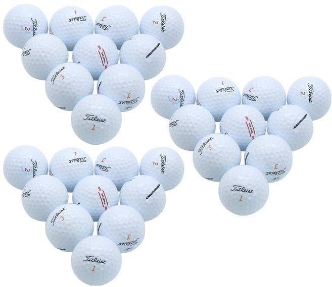 Titleist Unique Epic Lost Ball高爾夫球 A+ 42.67mm 10顆入, 白色, 3組