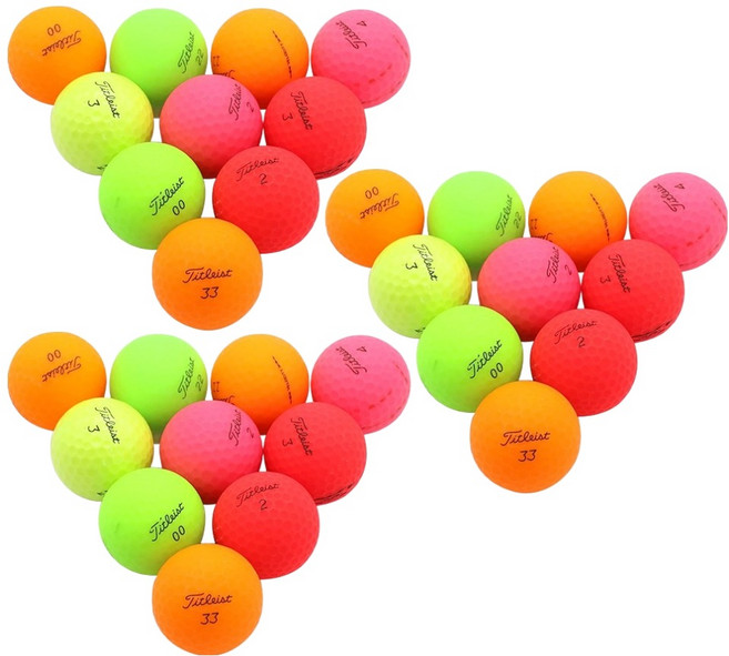 Titleist Unique Epic Lost Ball高爾夫球 A+ 42.67mm 10顆入, 混色, 3組