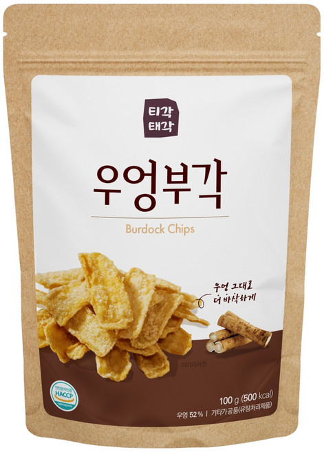 티각태각 우엉부각, 1개, 100g