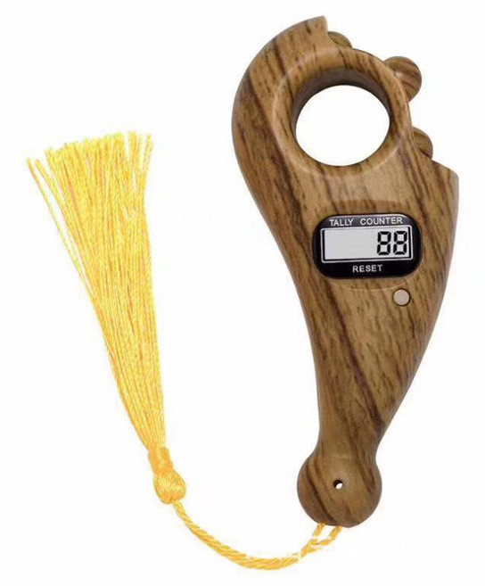 로이홈 카운트 108배 절 염주, 남목색, 1개