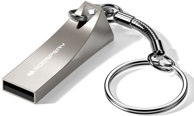 구스페리 USB 2.0 메모리 카드 실버, 64GB, 1개