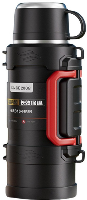 316保溫壺, 耀石黑, 1個, 3.2L