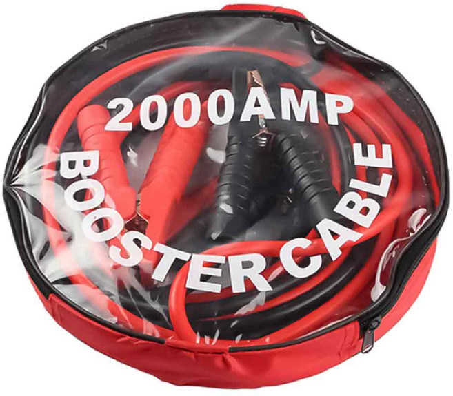 AHOYE 2000A 帶電流保護器救車線/電瓶線 3000cc以下適用, 3m, 1組
