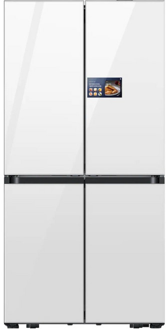 삼성전자 Bespoke AI 하이브리드 키친핏 602L 4도어 냉장고 방문설치, RM90F64E2W
