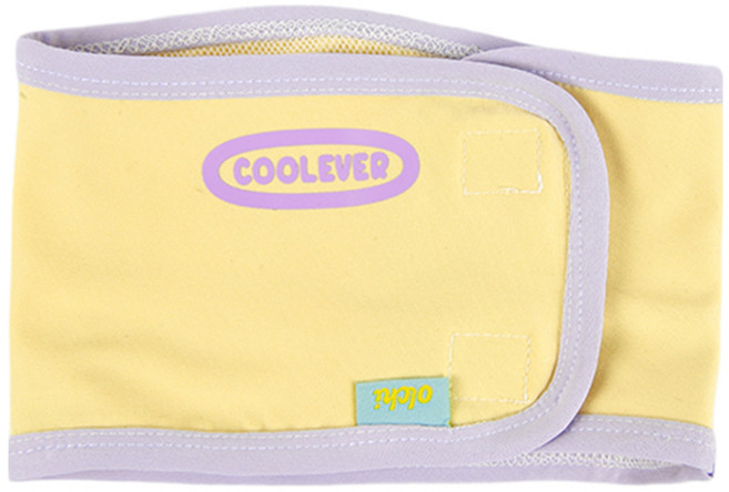 올치 강아지 쿨 스트레치 마킹방지 매너벨트 MB6798 옐로우, 소형, 1개입, 1개