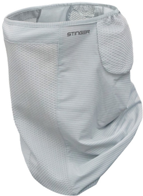 스팅어 울트라 쿨 엣지 귀 덮는 메쉬 멀티프 골프 스포츠 마스크, 1개, 그레이