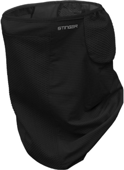 스팅어 울트라 쿨 엣지 귀 덮는 메쉬 멀티프 골프 스포츠 마스크, 1개, 블랙