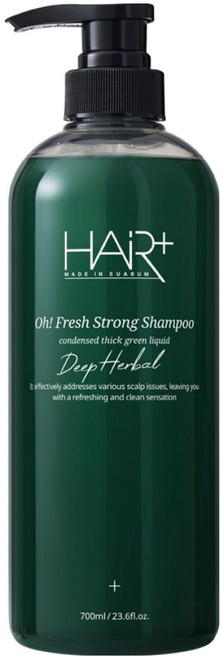 HAiR Plus O'FRESH 深層草本強效洗髮精 清新綠香, 1個, 700ml