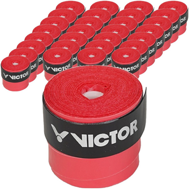 빅터 얇은 오버그립 GR200 60p, D Red, 1개