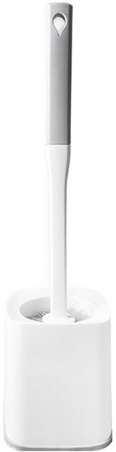 월드크린 르아 원형 변기솔, 그레이, 1개