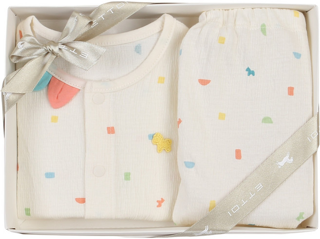 에뜨와 아동용 S 보비반소내의 + 쇼핑백