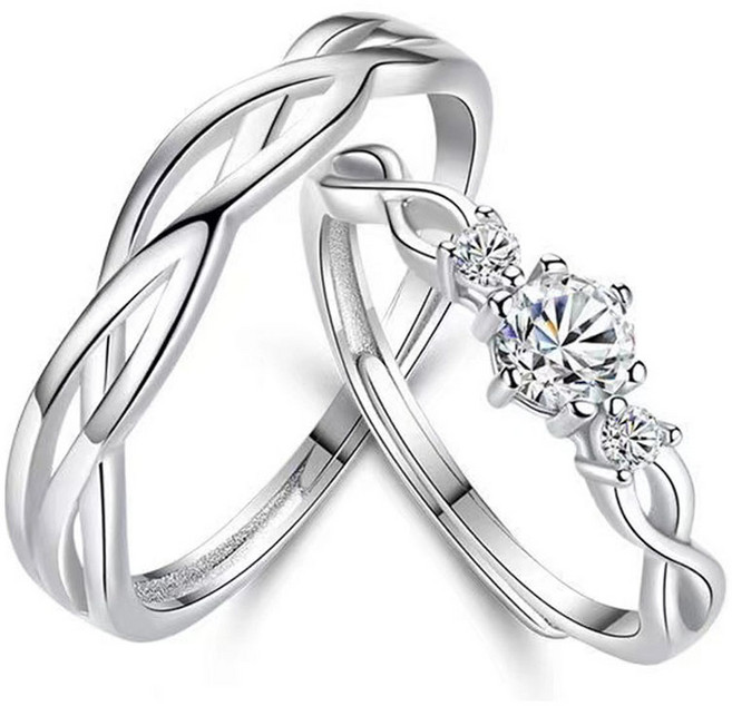 비아워게스트 슬림 꼬임 오픈 커플링 2종 세트