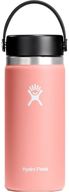 하이드로플라스크 와이드 플렉스캡 텀블러, 그레이프푸르트핑크, 473ml, 1개 - 쿠팡