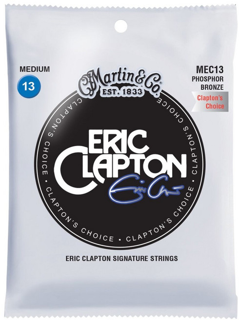 마틴 Eric Clapton's Choice Medium 어쿠스틱 스트링, 1개, 혼합색상, MEC13
