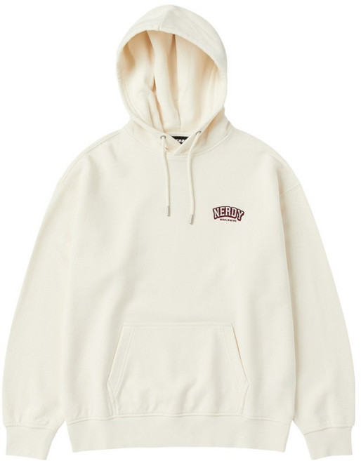 널디 미니 아치 로고 풀오버 후디티