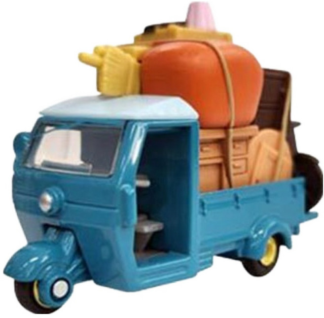 토미카 드림 지브리 07 이웃집 토토로 3륜 자동차, 혼합색상, 1개