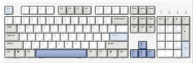 한성컴퓨터 듀얼 8K 가스켓 게이밍 유선 마그네틱 키보드, MILK SODA, TFG Magnetox XF, 마그네틱축(자석축)