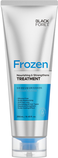 블랙포레 프로즌 두피 영양 모발 강화 탈모증상완화 트리트먼트, 1개, 250ml