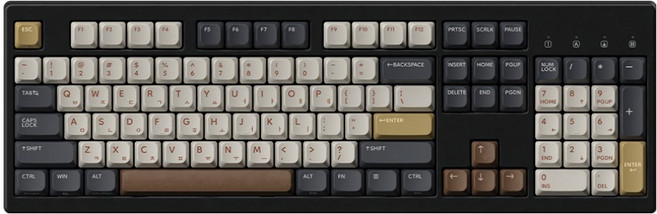 한성컴퓨터 듀얼 8K 가스켓 게이밍 유선 마그네틱 키보드, Mocha Cocoa, TFG Magnetox XF, 마그네틱축(자석축)