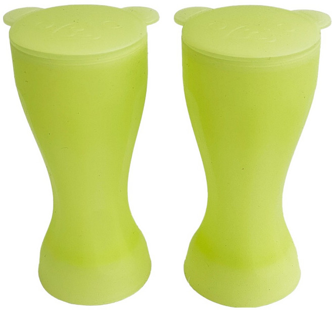 파미레 실리콘 빵빠레 아이스크림 몰드, 그린, 2개
