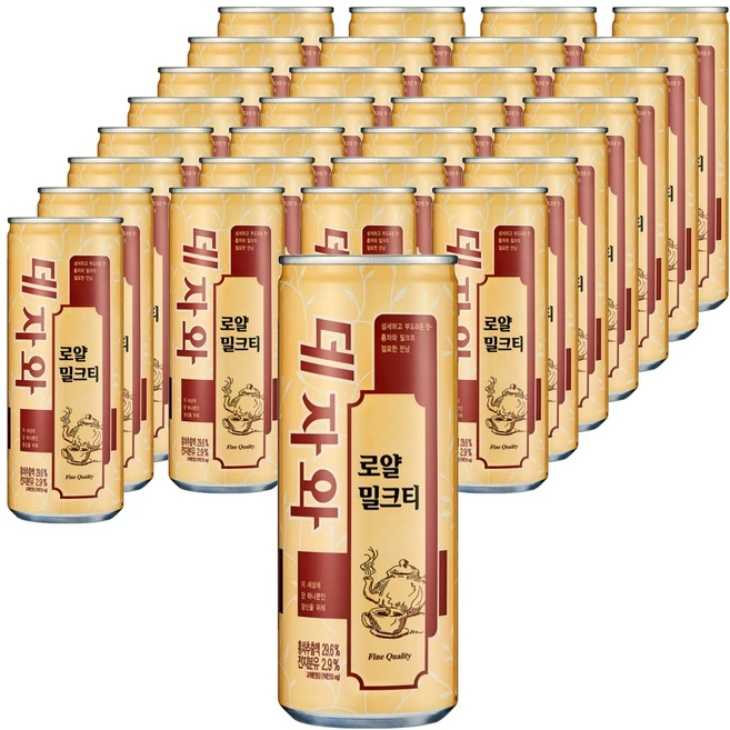 데자와 로얄 밀크티, 240ml, 30개 - 쿠팡