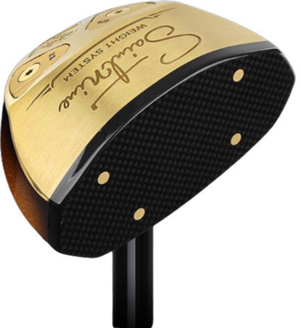 세인트나인 남성용 사빌리우드 5스타 파크골프채 85cm + 고급케이스 세트, 90도