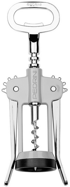 PEDRINI Gadget 羽翼螺旋開酒器 灰色 輕鬆開啟紅酒白酒 品味生活, 1支