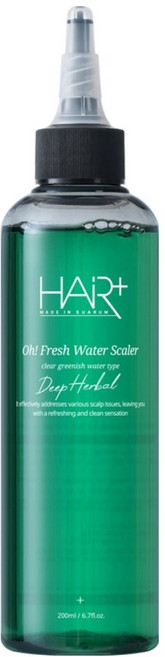 헤어플러스 오프레시 딥 허벌 워터 스케일러 프레시 허브 그린향, 200ml, 1개