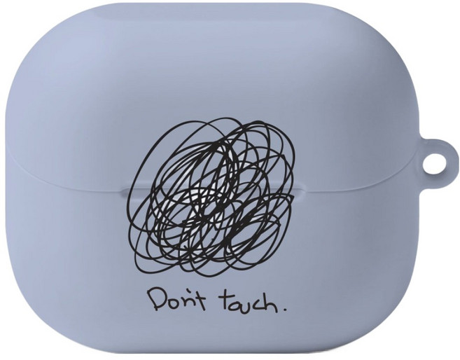 아이무이 시즌 4 하드 케이스, 래터링 크레이지, 1개, 갤럭시 버즈3 / 버즈3 프로