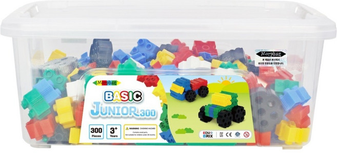 몰펀 베이직 주니어 300 블록 302p, 혼합색상, 1개