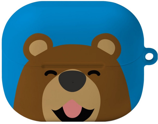 아이무이 시즌 4 하드 케이스, 눈떠 큰곰, 1개, 갤럭시 버즈3 / 버즈3 프로