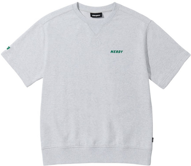 널디 에센셜 반팔 스웻셔츠