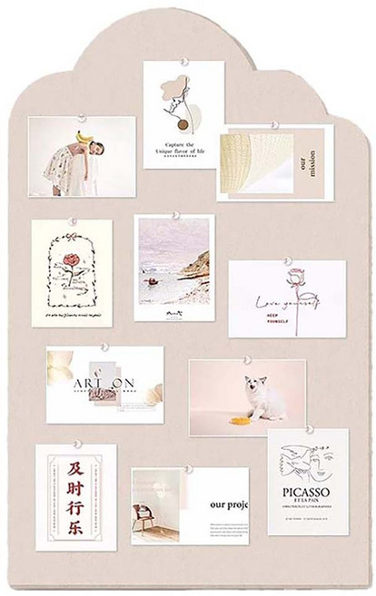 썸즈마인 칠판 메모 보드 게시판 A아이보리, 펠트