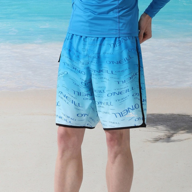 오닐 남성용 플레이 5부 보드숏 팬츠 OMPSM2559 195, ONEILLBLUE
