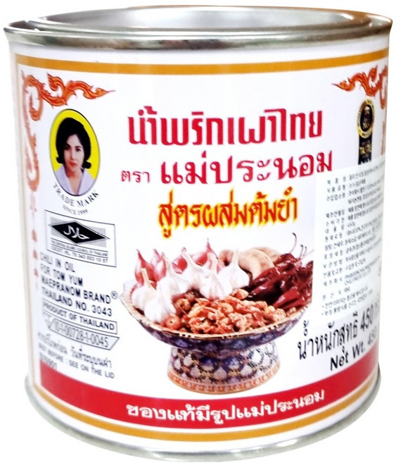 메프라넘 톰얌용 타이 칠리 페이스트, 1개, 450g