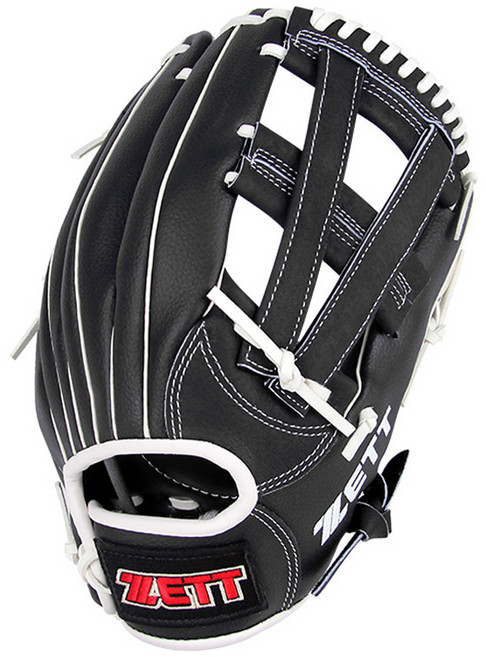 제트 올라운드 글러브 우투용 BPGK-PBL12, 블랙 + 화이트, 1개