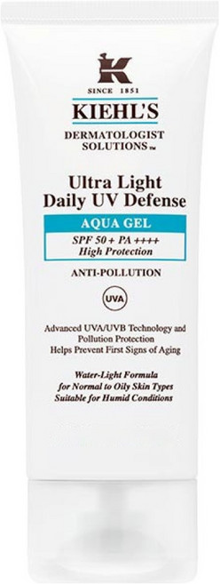 키엘 울트라 라이트 데일리 유브이 디펜스 아쿠아 젤 SPF50+ PA++++, 1개, 60ml