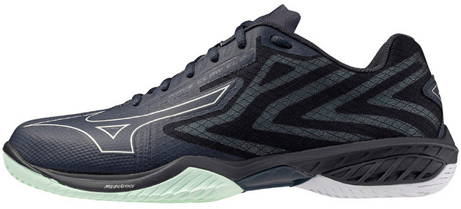 Mizuno 美津濃 WAVE CLAW EL 2 WIDE EL 男羽球鞋 71GA258465