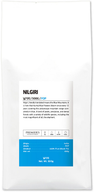 프리미어스 루즈티 닐기리 홍차, 500g, 1개, 1개입