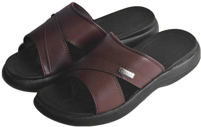 CMYK 남성용 발편한 이중쿠션 실내화