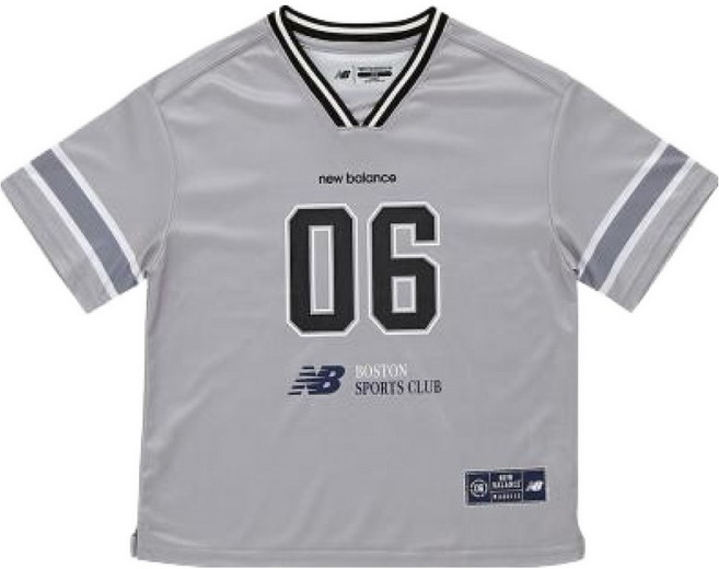 뉴발란스키즈 아동용 Hybrid Sports 넘버링 반팔 티셔츠