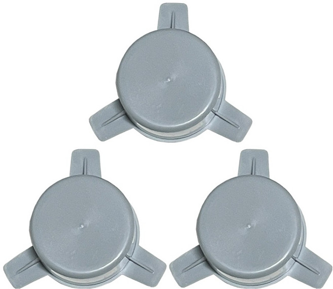 이지리빙 싱크대 냄새차단 덮개 봉수캡 2.5cm, 3개