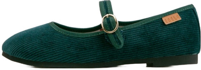 에델나인 로띠 골덴 메리제인 플랫슈즈 1cm