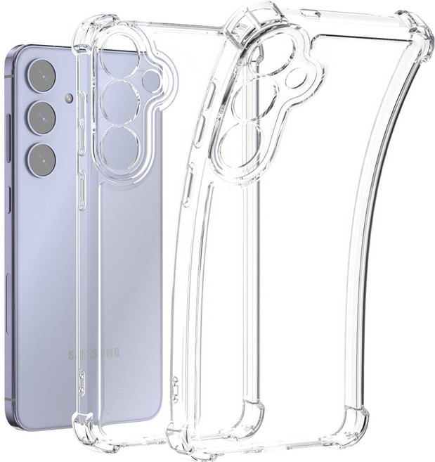 굿밸류 크리스탈 에어 젤리 쿠션 휴대폰 케이스 2p