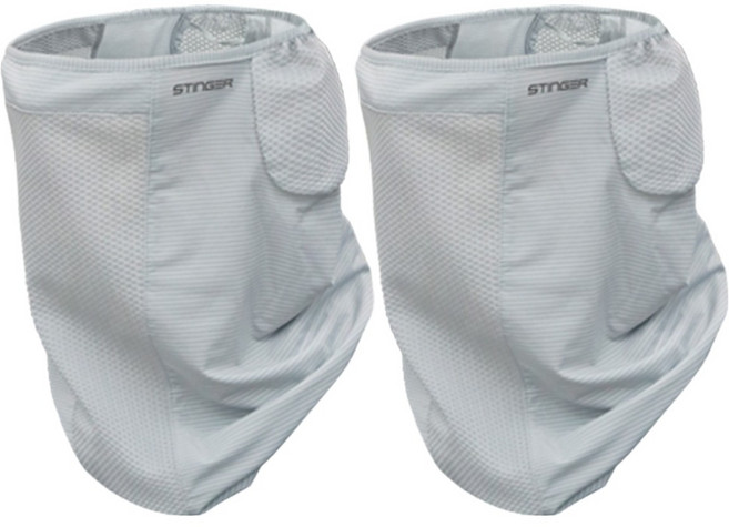 스팅어 울트라 쿨 엣지 귀 덮는 메쉬 멀티프 스포츠마스크, 2개, 그레이