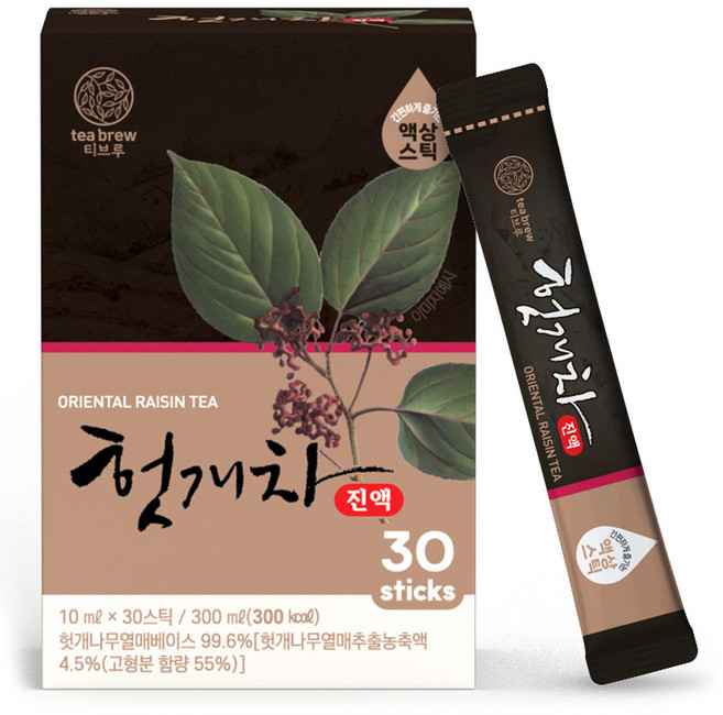 티브루 헛개차 진액, 30개, 10ml