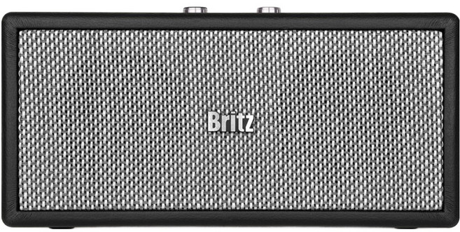 브리츠 엔틱 스테레오 무선 블루투스 스피커, BZ-TX11, 블랙